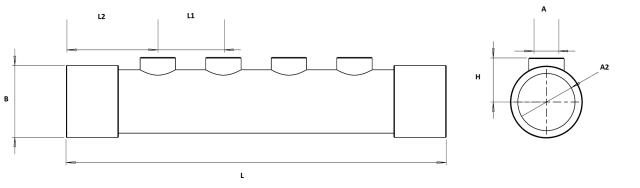 Nourrices en Acier Inoxydable robuste