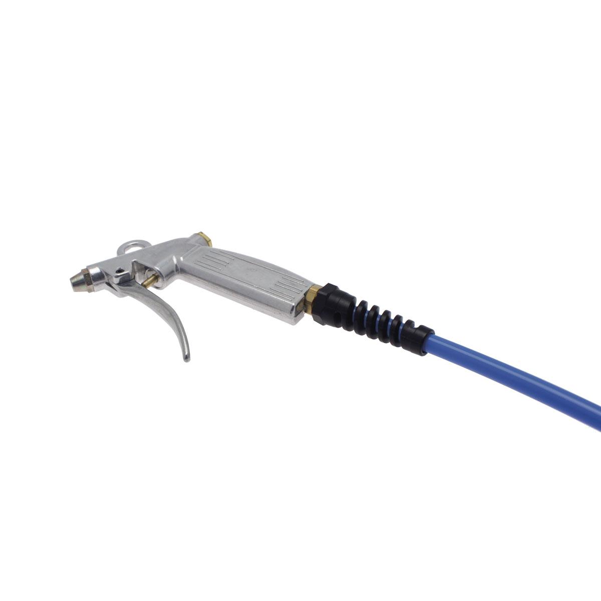 Soufflette en aluminium avec flexible polyuréthane spirale