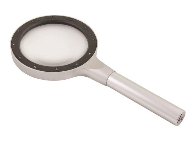 Loupe grossissante 2,5x et 12x