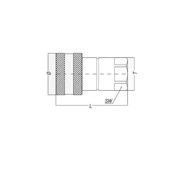 Coupleur hydraulique ISO A type grommelle 