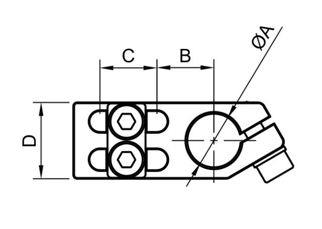 ACS - Collier d'Angle Court