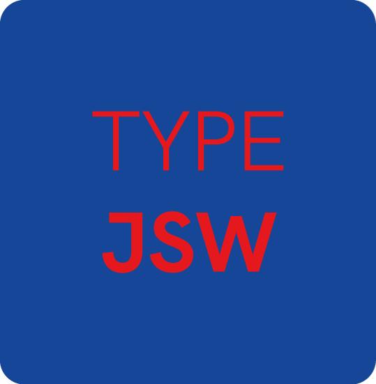 Pointes de vis type JSW